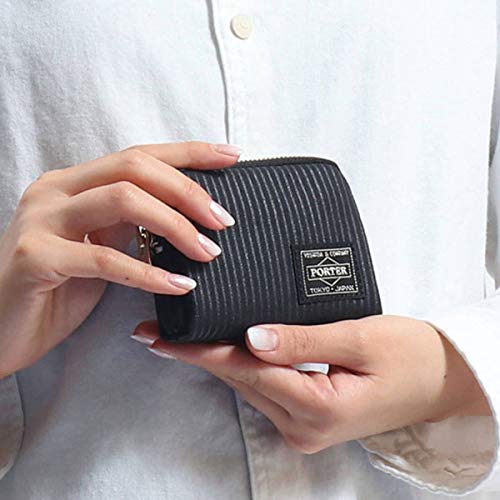 Yoshida & Co. PORTER Drawing Coin Key Case 650-09782 black